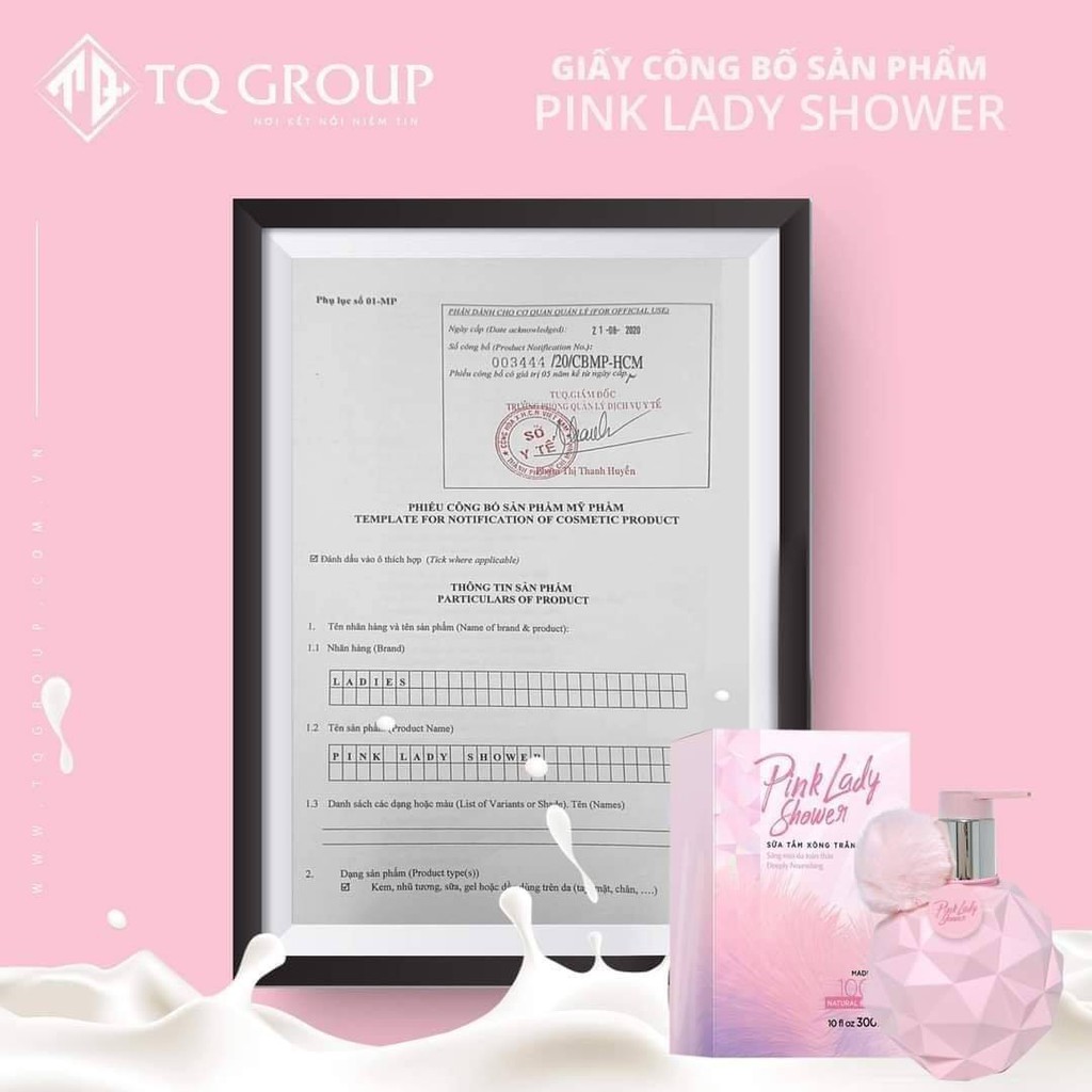 [Chính Hãng] sữa tắm pink lady sữa tắm xông trắng onaya tq group