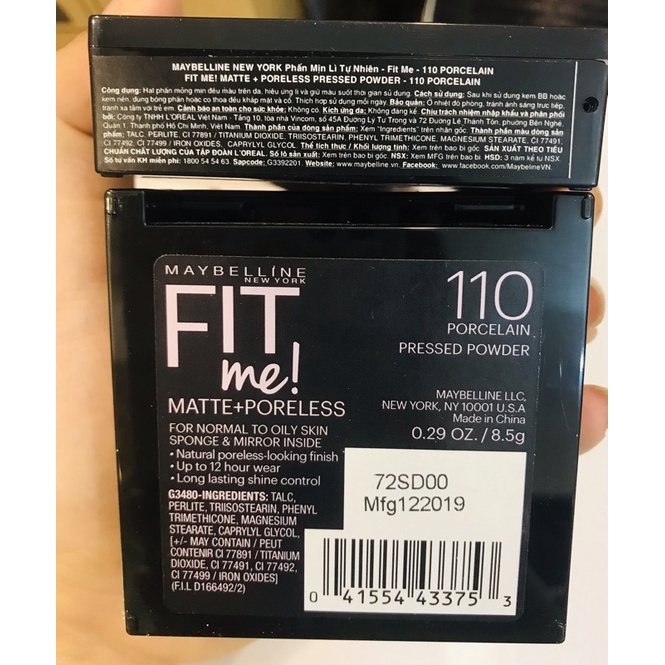 PHẤN PHỦ FITME MAYBELLINE NEW YORK