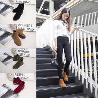 Freeship 99k TQ_Giày bốt ngắn