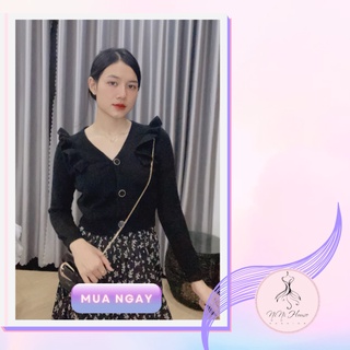 Áo len crotop tay vài bèo Quảng Châu