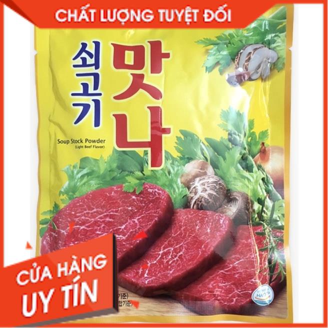Bột nêm bò, hạt nêm bò hàn quốc matna 1kg - 맛나 쇠고기