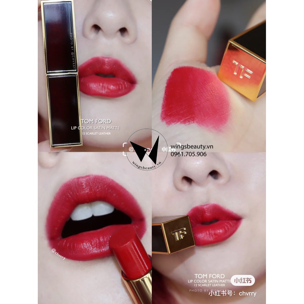 MUA 1 TẶNG 1 - Son thỏi TOM FORD Lip Color Satin Matte