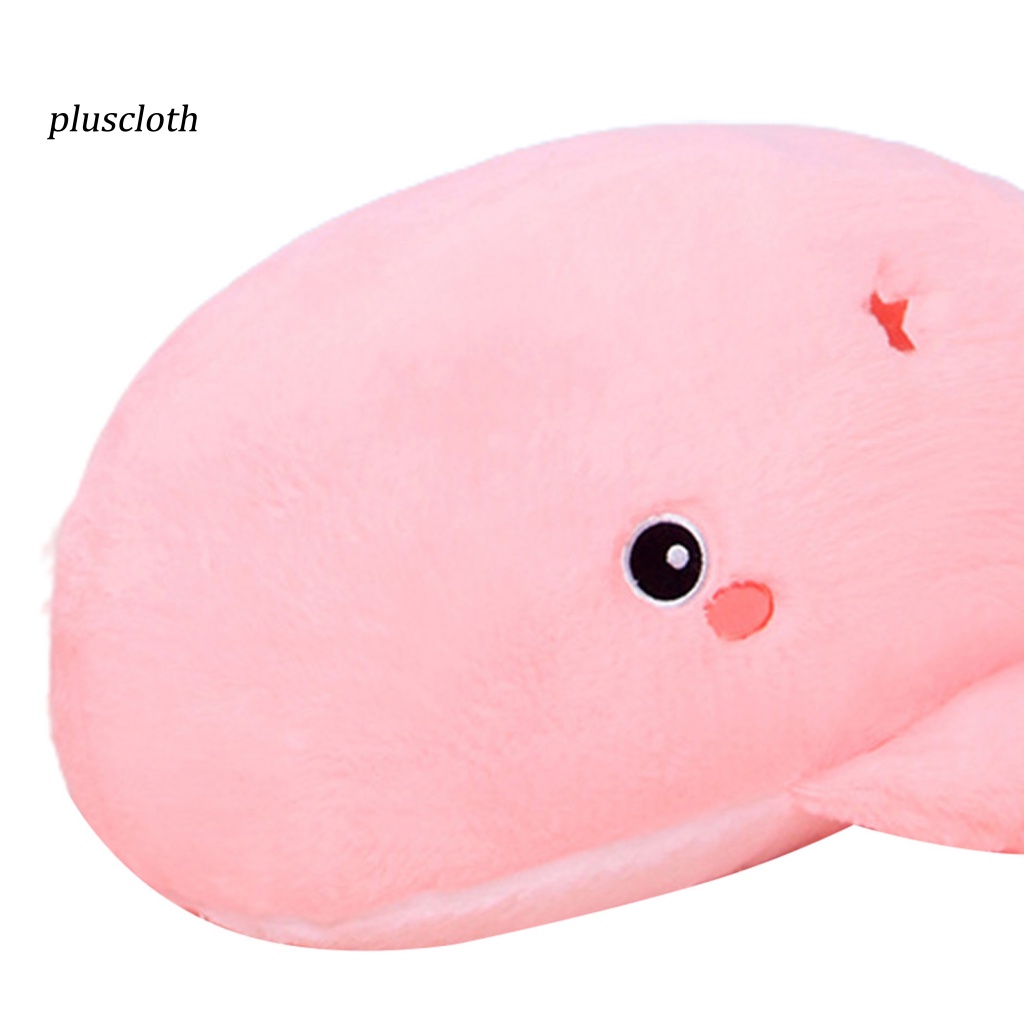 Cá Voi Nhồi Bông Mềm Có Khóa Kéo Dễ Thương Cho Bé