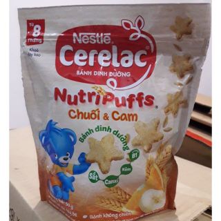 Bánh ăn dặm của Nestle 50g ( vị cam và dâu) date 1.2021