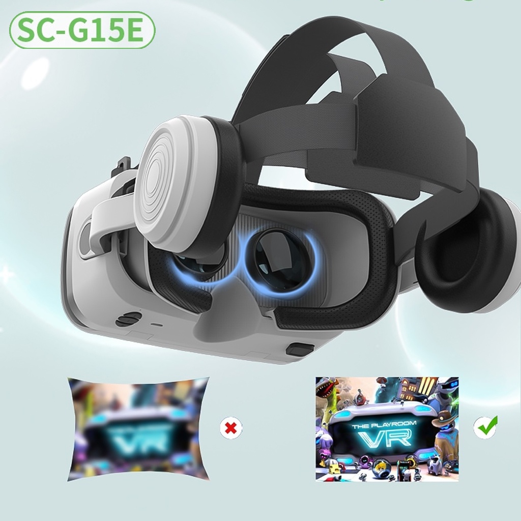 Kính thực tế ảo Vinetteam Vr Shinecon SC -G15E cho điện thoại 4.7-7 ins Mẫu mới 2022 -dc4879