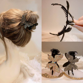 Kẹp túm tóc kiểu cánh bướm kiểu dáng thời trang phong cách Hàn Quốc