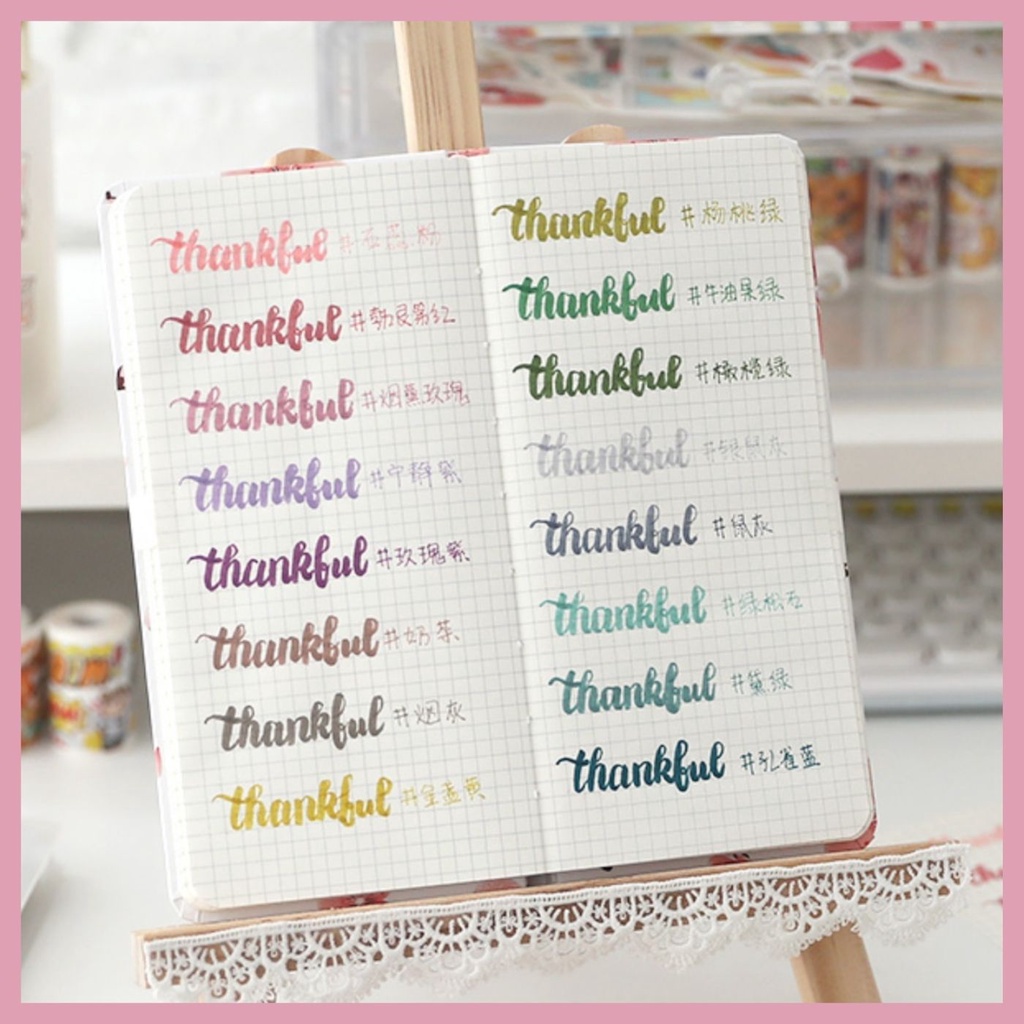 Set 3 bút lông Winzige nhiều màu sắc xinh xắn tiện dụng