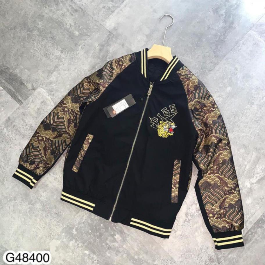 [Free Ship] Áo khoác bomber nam vải dệt cao cấp - Áo khoác bomber 2 lớp Cao Cấp