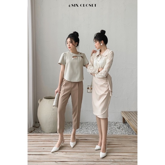 Chân váy PENCIL bèo lệch