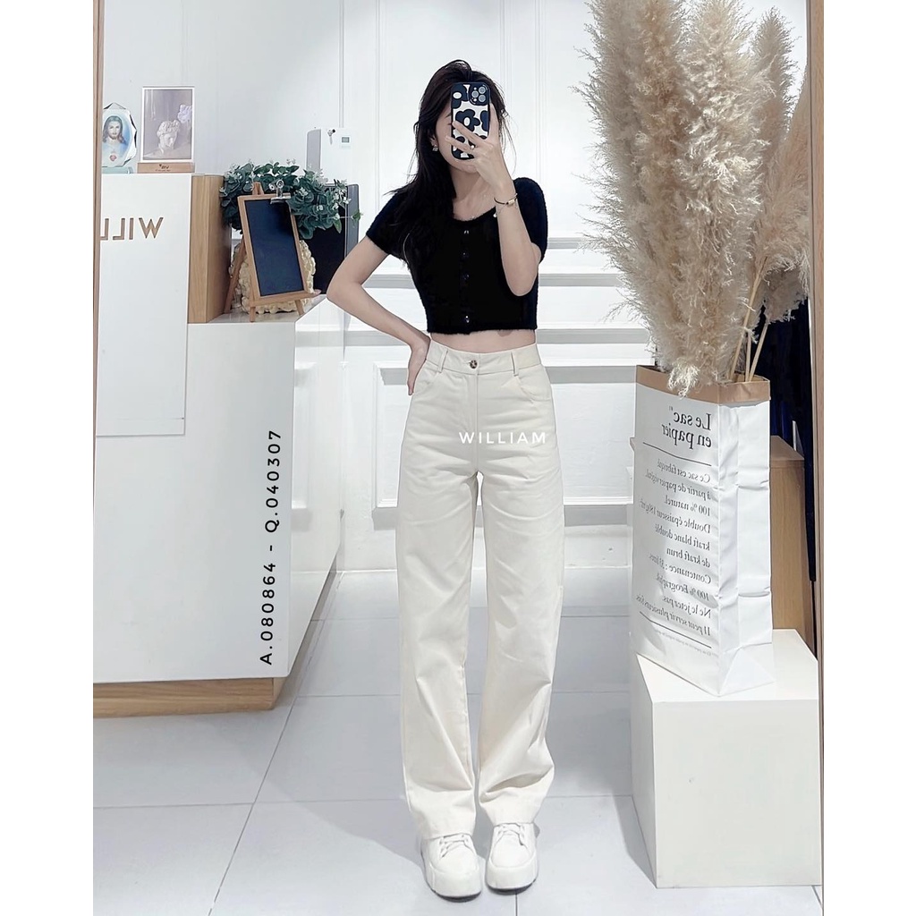 Quần kaki suông 0592