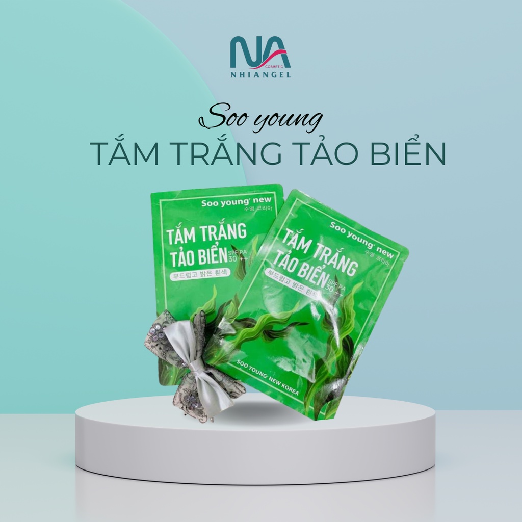 Sét tắm trắng tảo biển soo young 7 ngày 130g