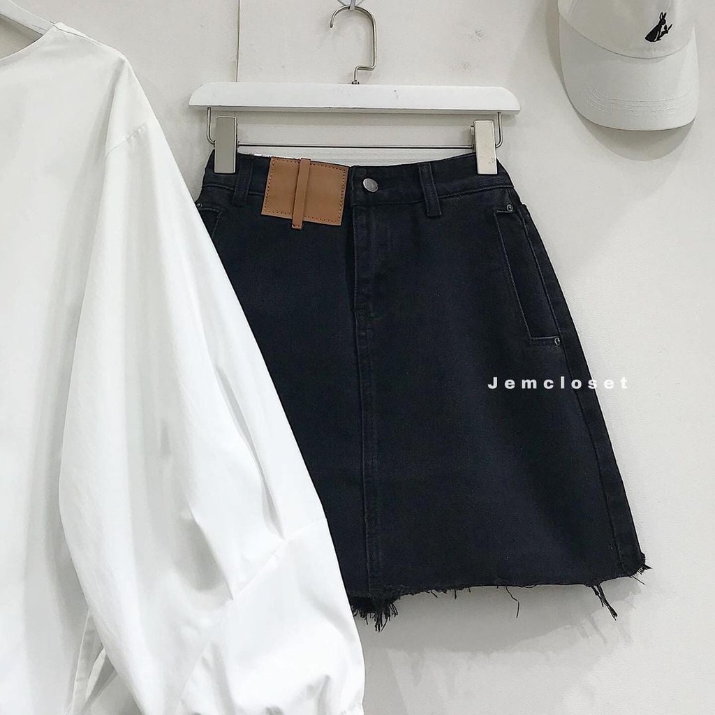 [Mã FADIRECT20 giảm 20K đơn 150K] Chân váy jean MISU túi rách - 3338 | BigBuy360 - bigbuy360.vn