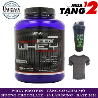 Sữa tăng cơ Prostar Whey Protein của Ultimate Nutrition hương Chocolate hộp 80 lần dùng - Phân phối chính thức