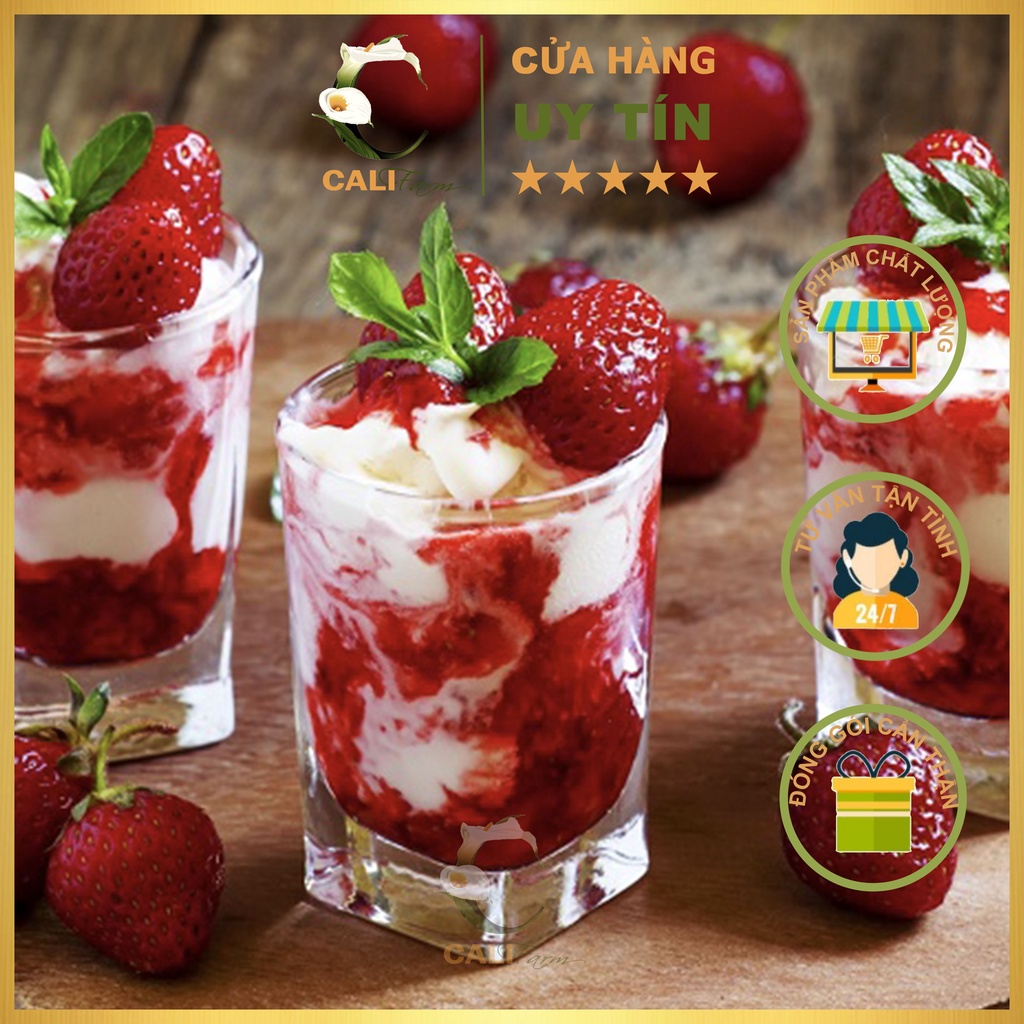 Hạt Giống Dâu Tây Etna Đỏ Siêu Trái, Thơm Ngon