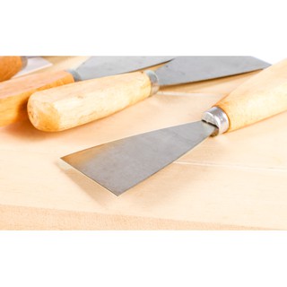 Xẻng cạo bánh cán gỗ cakeshop hcm