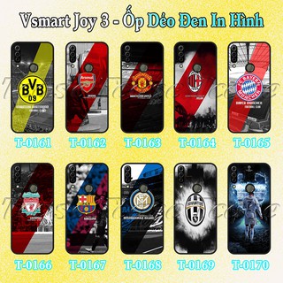 Ốp lưng Vsmart Joy 3 dẻo đen in hình Câu lạc bộ bóng đá