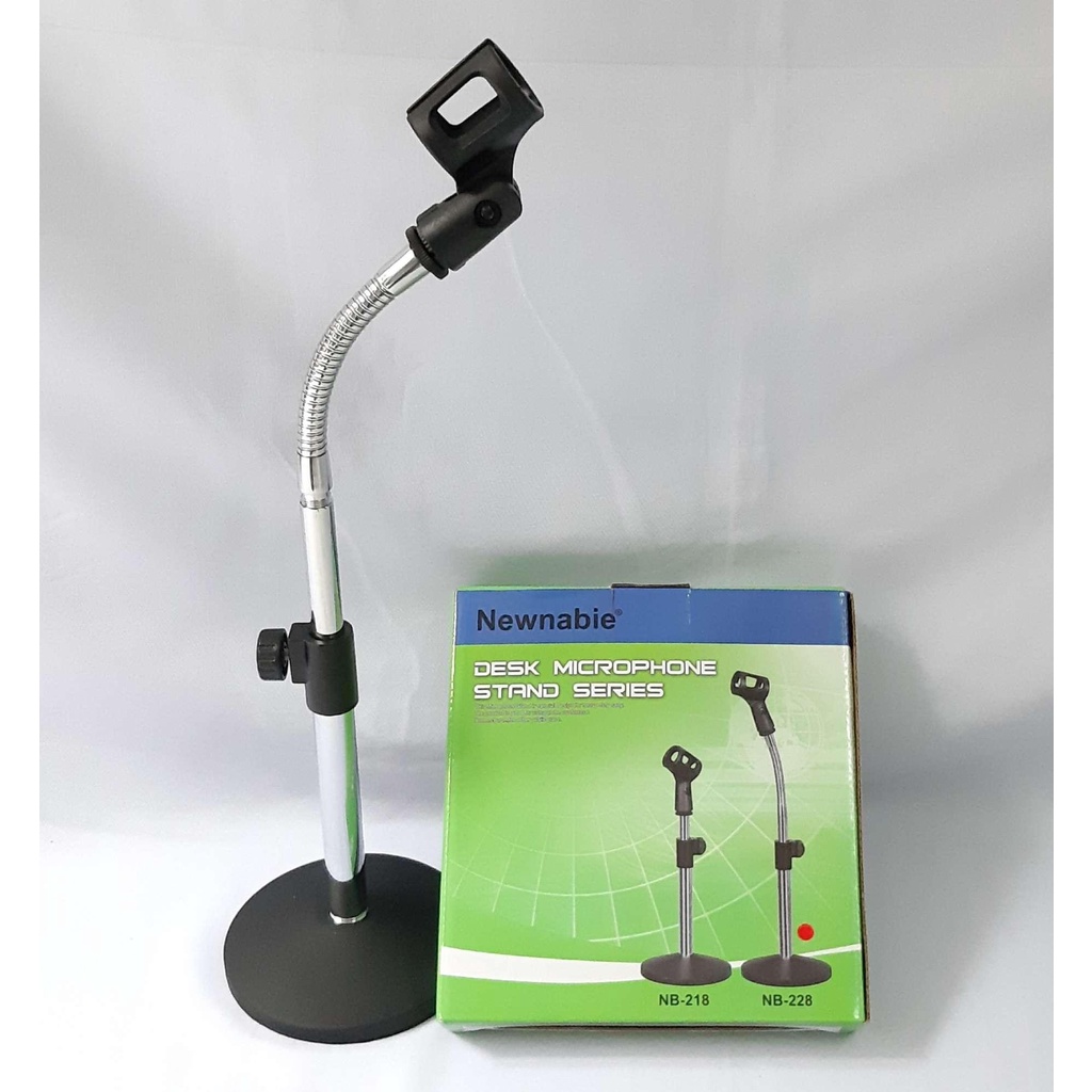 Chân Micro Đứng Để Bàn HAIF NB228 - Cổ Xoắn Đa Chiều - Chân Inox Cao 50cm Chắc Chắn - Chịu Được Mọi Loại Micro.