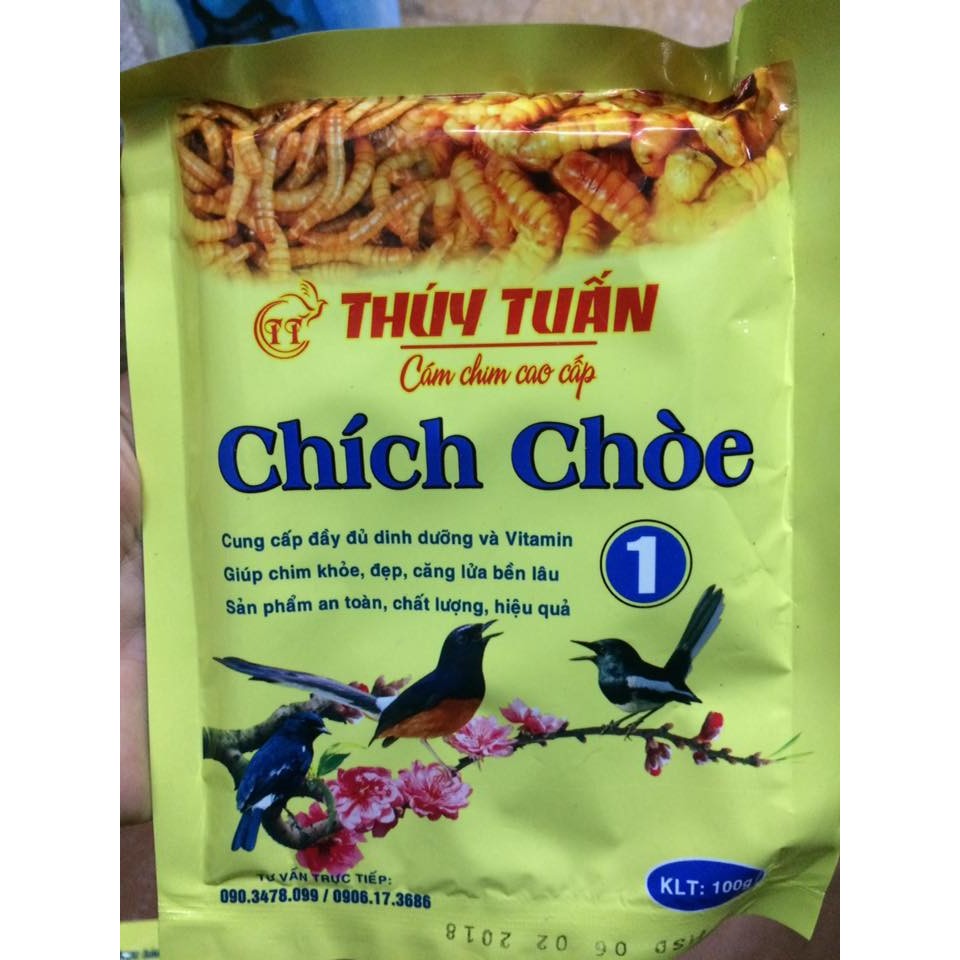 thức ăn chim Chích Chòe