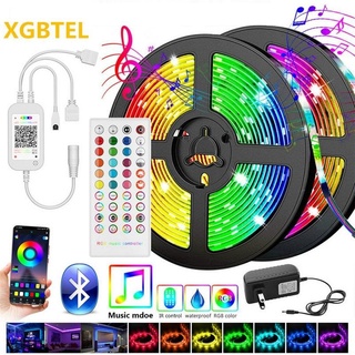 Đèn Led Tiktok 5m 5050 RGB Nháy Theo Nhạc Sử Dụng App Mix Hơn 50 Màu Trang Trí Phòng Ngủ, Led Dây Đổi Màu Quay Livetream