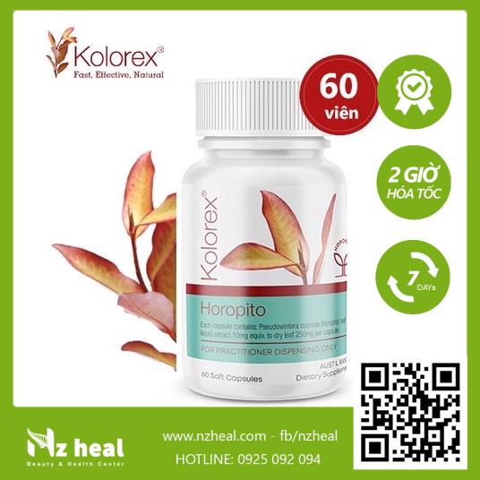 Viên uống nấm Kolorex Horopitoloại bỏ nấm candida, nấm phụ khoa