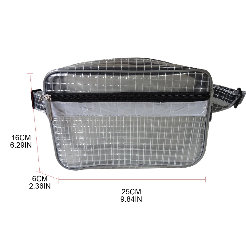Túi đeo chéo chống tĩnh điện chất liệu PVC thời trang trẻ trung cho nữ