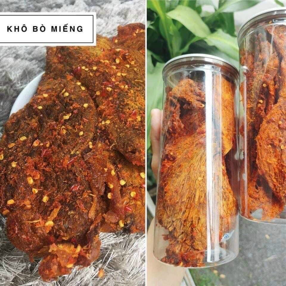 [100% Thịt Bò] Bò Khô Miếng Loại Đặc Biệt Hũ Pet 300g - Ăn Vặt 492 | BigBuy360 - bigbuy360.vn