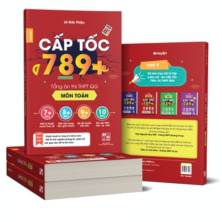 Cấp Tốc 789+ Tổng Ôn Thi THPT Quốc Gia Môn Toán