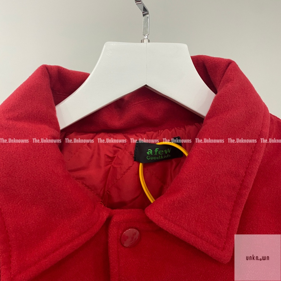 👑 👑-Áo Varsity Jacket D.ONCARE PRINCE CHARMING VARSITY JACKET" - RED JACKET"-Áo khoác bomber D.ONCARE