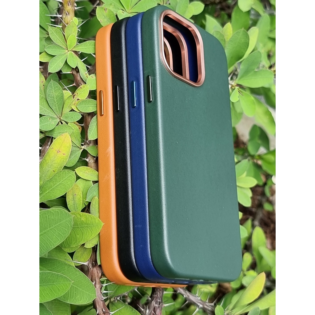 Ốp lưng Mutural da cho IP 14|Plus|Pro|Prm + 13|Pro|Prm + 12|Pro|12Prm da Leather case đẹp sang trọng