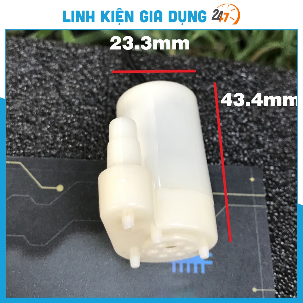 Máy bơm nước mini DC 3v-5v bơm chìm thân đứng dùng cho bể cá mini , thay thế bơm máy rót rượu