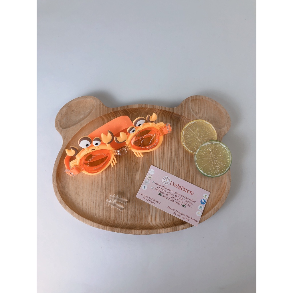 Kính Bơi Trẻ Em Cao Cấp Antifog, Kính Siêu Dễ Thương Babibu - KBTEA