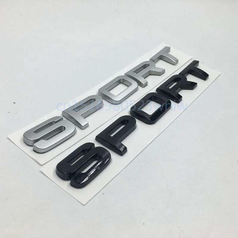 Đối với Land Rover Range Rover Sport Lettering Car Tailgate Badge Logo Badge Sticker