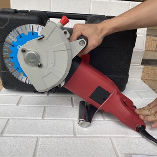 Máy Cắt Rãnh Tường 5 Lưỡi 2400w Cắt Góc 90 Độ Điện Máy Quyết Trang