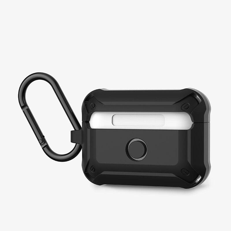 Vỏ Bảo Vệ Hộp Sạc Tai Nghe Airpods 3 2 Pro Chất Liệu Tpu Pc Gắn Móc Khóa Tiện Lợi