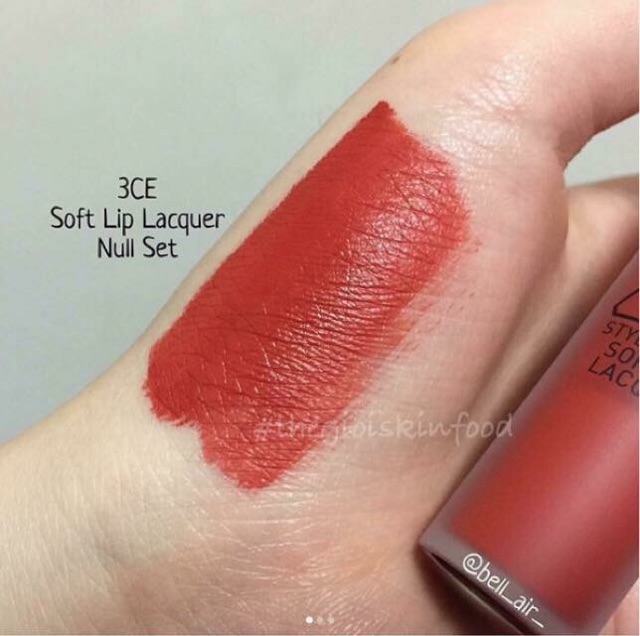 Son Kem Lì 3CE Soft Lip Lacquer