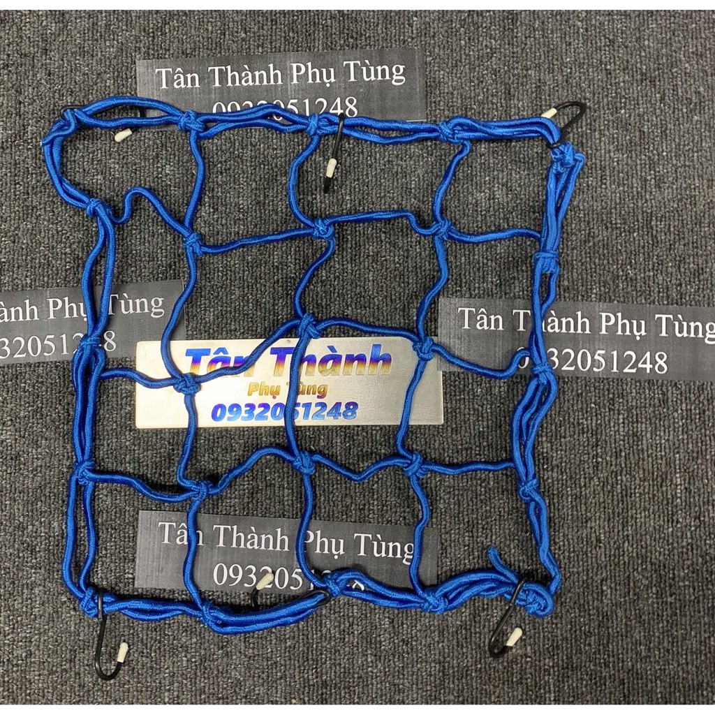 Dây chun, dây thun, dây lưới, rổ lưới xe máy đủ màu (Tân Thành PT)