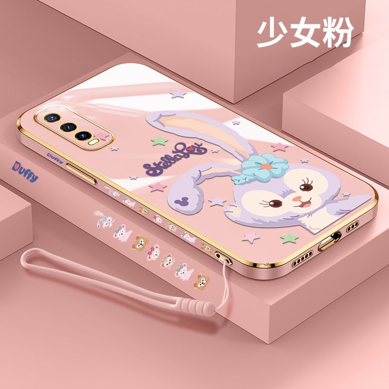 Ultra Ốp Điện Thoại Siêu Mỏng Mềm Mạ Điện Họa Tiết Hoạt Hình Cho OPPO Y51 Y31 2020 Y51A Y53S Y15S Y21 Y33 Y21S V21