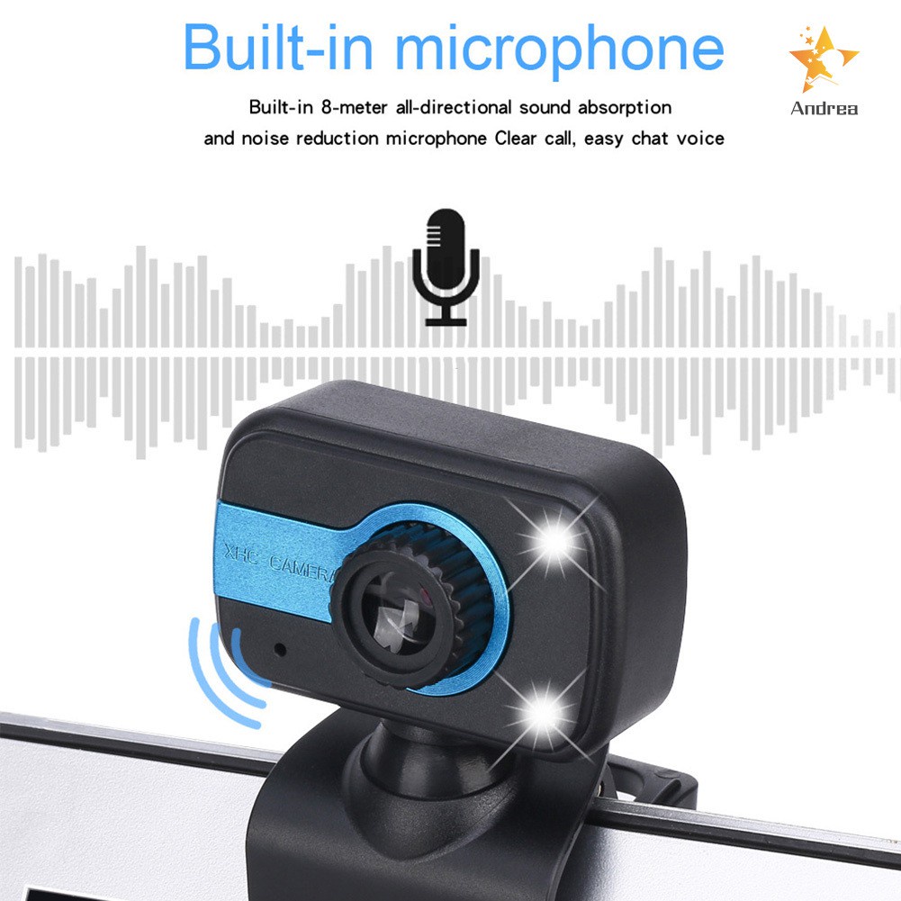 Webcam Usb Hd Có Kẹp Gắn Micro Cho Pc Laptop | BigBuy360 - bigbuy360.vn