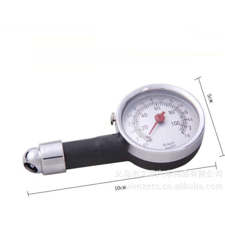 Đồng hồ đo áp suất lốp xe máy ô tô loại 1 đựng hộp nhựa cứng 447