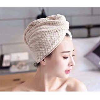 Khăn Tắm Quấn Đầu Chất Siêu Mịn