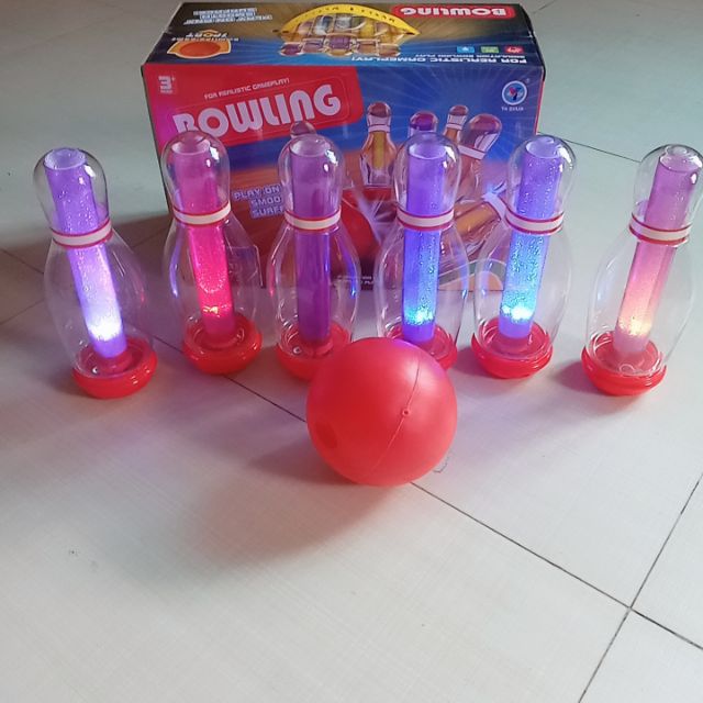 BỘ BOLING CAO CẤP CÓ ĐÈN CHO BÉ