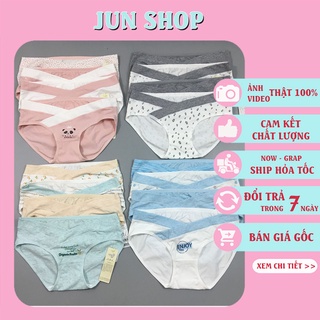 Quần Lót ,Quần chip bà Bầu cạp chéo cotton kháng khuẩn cao cấp