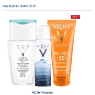 Set kem chống nắng Vichy