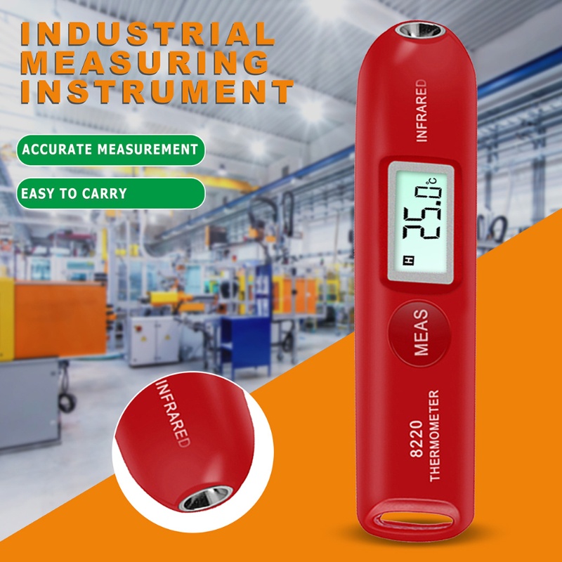 Bút Nhiệt Kế Điện Tử Hồng Ngoại Kỹ Thuật Số Cầm Tay Cho Nhà Bếp