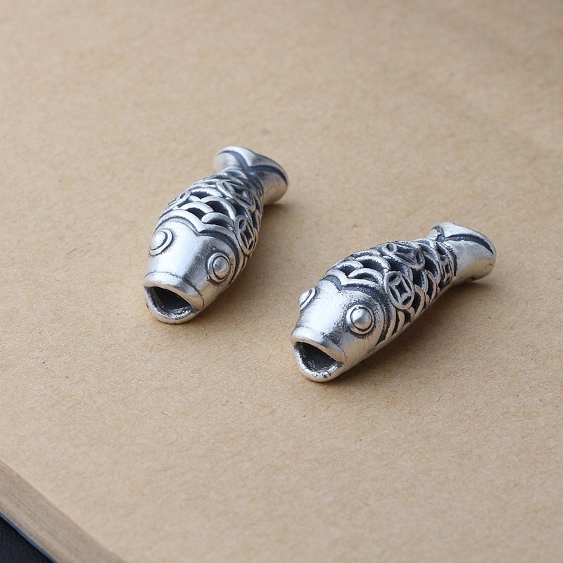 [GIÁ SỈ]Charm cá bằng bạc cao cấp - Hàng bạc loại 1 siêu đẹp PH504