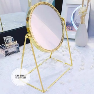 Gương Gold Để Bàn