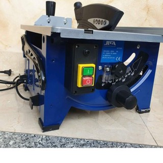 Máy cưa bàn trượt chính hãng JIFA 1200W điều chỉnh góc nghiêng lưỡi cắt