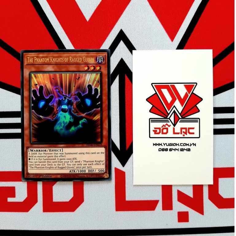 Thẻ Bài Yugioh Monster The Phantom Knights of Ragged Gloves - BROL-EN079 - Ultra