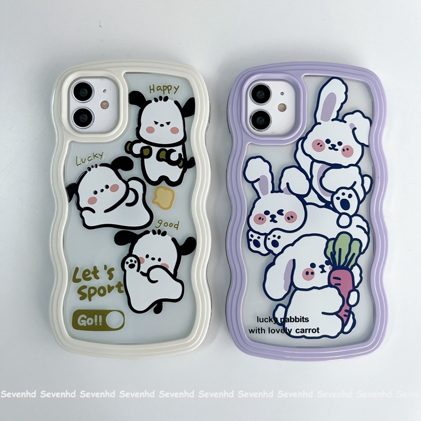 Ốp Điện Thoại Họa Tiết Chú Chó Pug Dễ Thương Cho iPhone 13 12 11 Pro Max SE2020 X XR XS Max 8 7 Plus