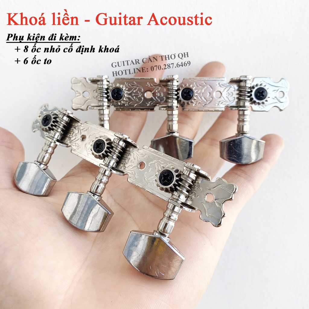 Bộ khoá đàn Guitar Acoustic và Guitar Classic